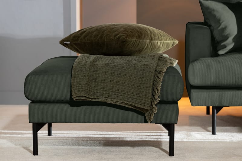Menard Fotpall - Grön - Möbler - Fåtölj & stolar - Pall & puff - Fotpallar