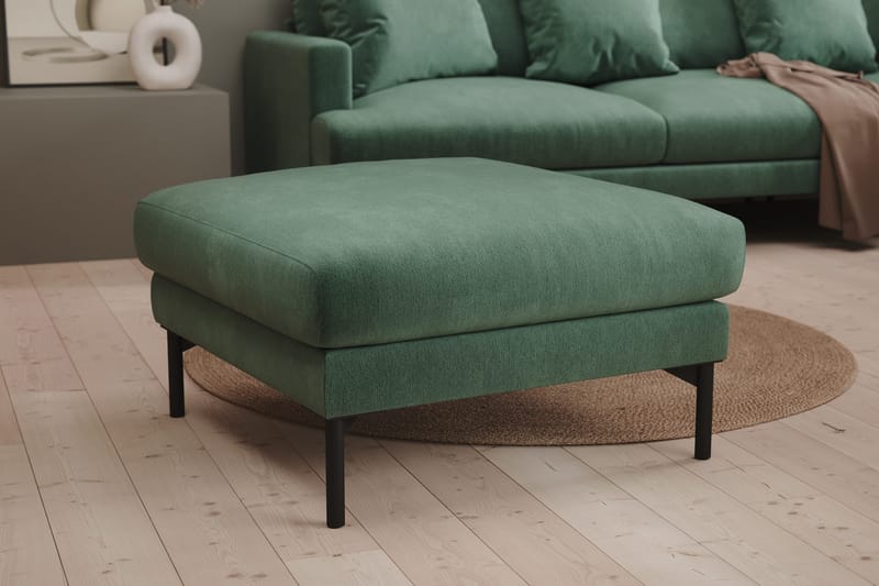 Menard Fotpall - Grön - Möbler - Fåtölj & stolar - Pall & puff - Fotpallar