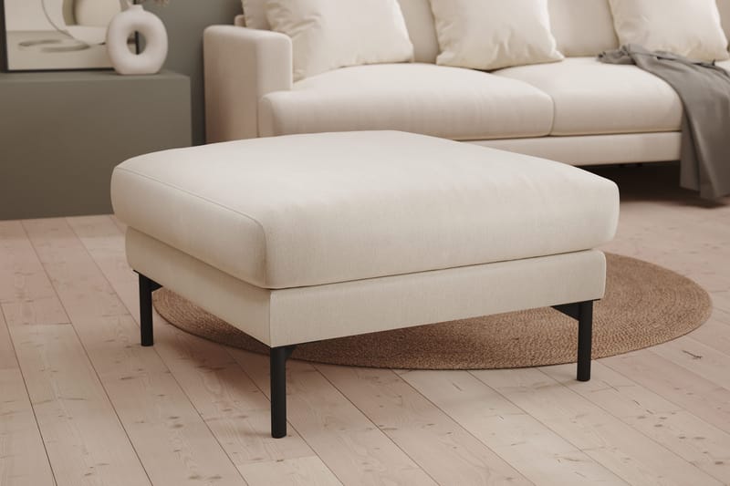Menard Fotpall - Ljusbeige - Möbler - Fåtölj & stolar - Pall & puff - Fotpallar
