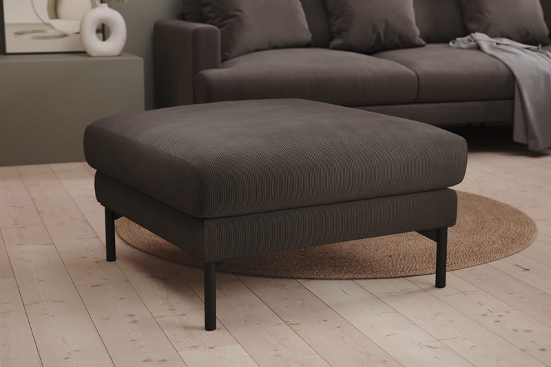 Menard Fotpall - Mörkgrå - Möbler - Fåtölj & stolar - Pall & puff - Fotpallar