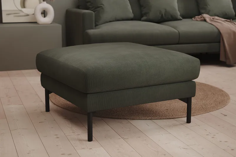Menard Fotpall - Mörkgrön - Möbler - Fåtölj & stolar - Pall & puff - Fotpallar