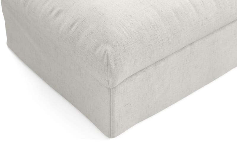 Menard Fotpall Tvättbar & avtagbar klädsel - Beige - Möbler - Fåtölj & stolar - Pall & puff - Fotpallar