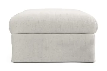 Menard Fotpall Tvättbar & avtagbar klädsel - Beige - Möbler - Fåtölj & stolar - Pall & puff - Fotpallar