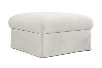 Menard Fotpall Tvättbar & avtagbar klädsel - Beige - Möbler - Fåtölj & stolar - Pall & puff - Fotpallar