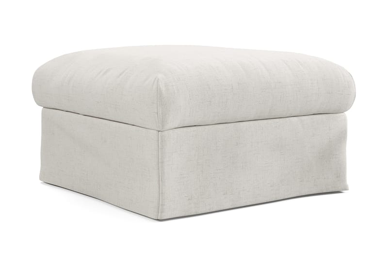 Menard Fotpall Tvättbar & avtagbar klädsel - Beige - Möbler - Fåtölj & stolar - Pall & puff - Fotpallar