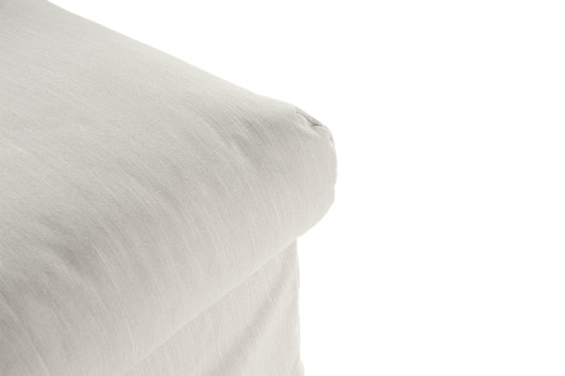 Menard Fotpall Tvättbar & avtagbar klädsel - Linnebeige - Möbler - Fåtölj & stolar - Pall & puff - Fotpallar