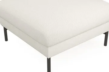 Menard Fotpall - Vit Bouclé - Möbler - Fåtölj & stolar - Pall & puff - Fotpallar