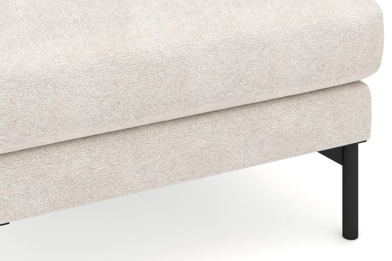 Fotpall Menard i Tyg - Beige - Möbler - Fåtölj & stolar - Pall & puff - Fotpallar