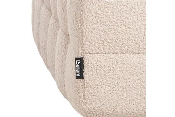 Fotpall Michigan Beige - Beige - Möbler - Fåtölj & stolar - Pall & puff - Fotpallar
