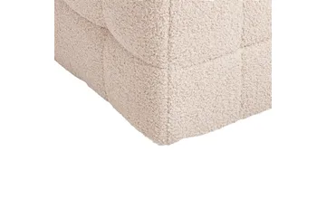 Fotpall Michigan Beige - Beige - Möbler - Fåtölj & stolar - Pall & puff - Fotpallar