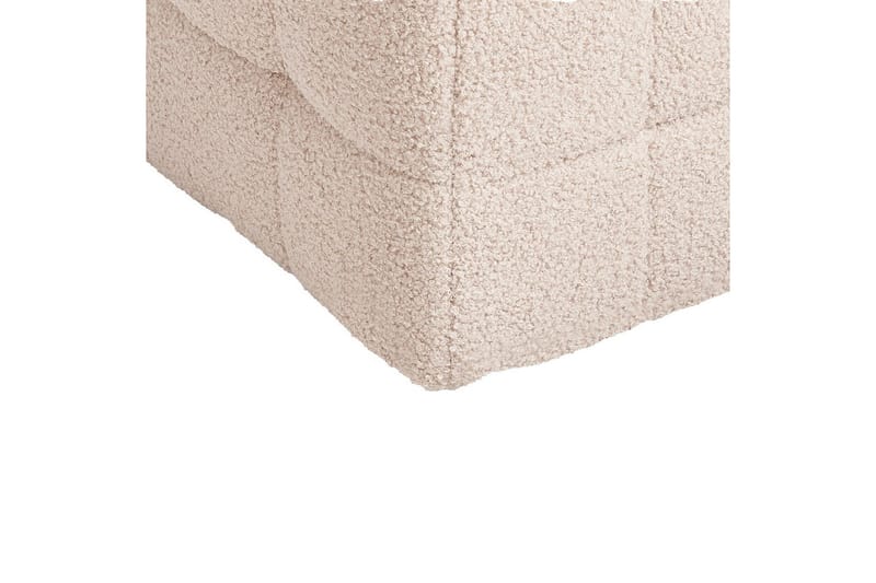 Fotpall Michigan Beige - Beige - Möbler - Fåtölj & stolar - Pall & puff - Fotpallar