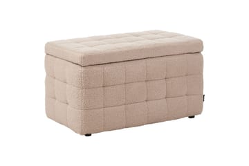 Fotpall Michigan Beige - Beige - Möbler - Fåtölj & stolar - Pall & puff - Fotpallar