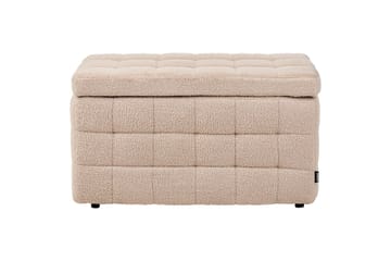 Fotpall Michigan Beige - Beige - Möbler - Fåtölj & stolar - Pall & puff - Fotpallar