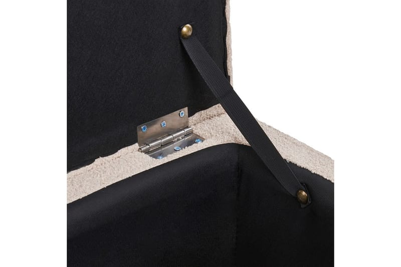 Fotpall Michigan Beige - Beige - Möbler - Fåtölj & stolar - Pall & puff - Fotpallar