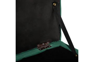 Fotpall Michigan Grön - Grön - Möbler - Fåtölj & stolar - Pall & puff - Fotpallar