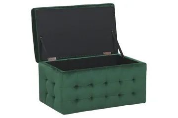 Fotpall Michigan Grön - Grön - Möbler - Fåtölj & stolar - Pall & puff - Fotpallar