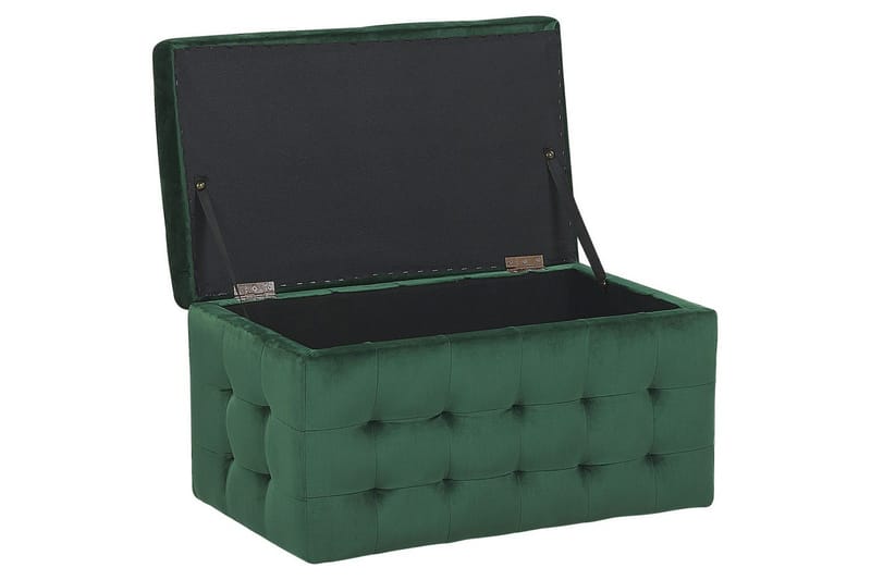 Fotpall Michigan Grön - Grön - Möbler - Fåtölj & stolar - Pall & puff - Fotpallar