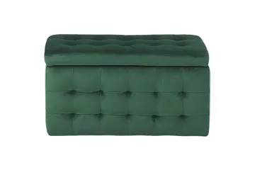 Fotpall Michigan Grön - Grön - Möbler - Fåtölj & stolar - Pall & puff - Fotpallar