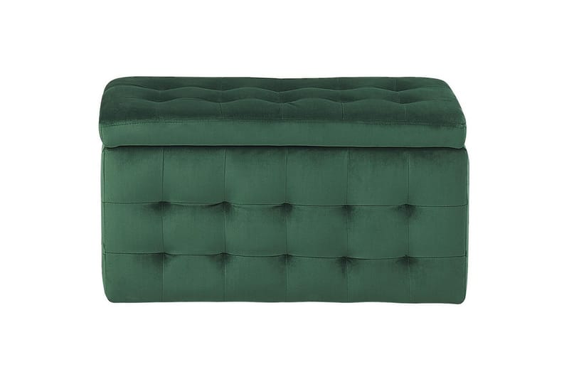 Fotpall Michigan Grön - Grön - Möbler - Fåtölj & stolar - Pall & puff - Fotpallar