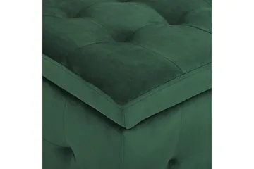 Fotpall Michigan Grön - Grön - Möbler - Fåtölj & stolar - Pall & puff - Fotpallar