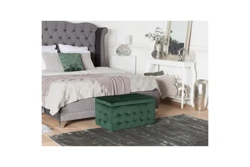 Fotpall Michigan Grön - Grön - Möbler - Fåtölj & stolar - Pall & puff - Fotpallar