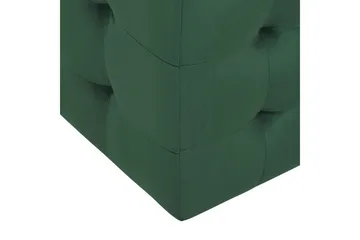 Fotpall Michigan Grön - Grön - Möbler - Fåtölj & stolar - Pall & puff - Fotpallar