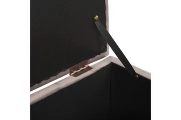 Fotpall Michigan Rosa - Rosa - Möbler - Fåtölj & stolar - Pall & puff - Fotpallar