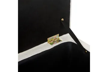 Fotpall Michigan Vit - Vit - Möbler - Fåtölj & stolar - Pall & puff - Fotpallar