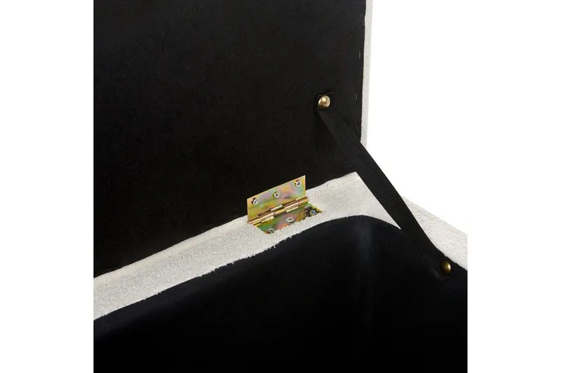 Fotpall Michigan Vit - Vit - Möbler - Fåtölj & stolar - Pall & puff - Fotpallar