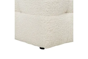 Fotpall Michigan Vit - Vit - Möbler - Fåtölj & stolar - Pall & puff - Fotpallar