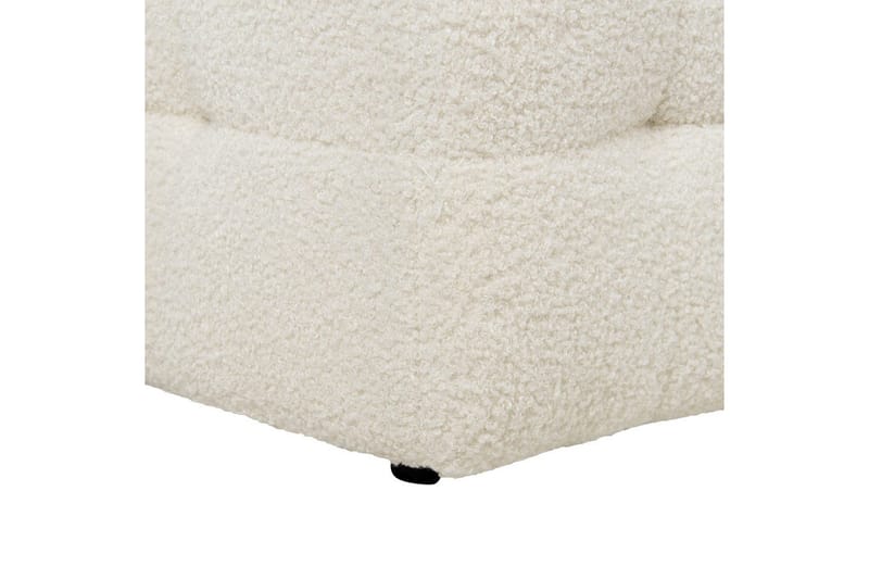 Fotpall Michigan Vit - Vit - Möbler - Fåtölj & stolar - Pall & puff - Fotpallar