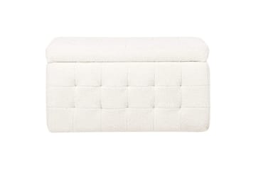 Fotpall Michigan Vit - Vit - Möbler - Fåtölj & stolar - Pall & puff - Fotpallar