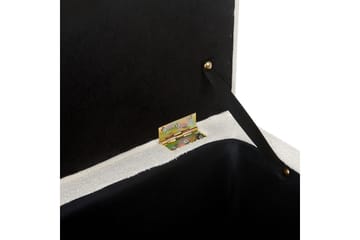 Fotpall Michigan Vit - Vit - Möbler - Fåtölj & stolar - Pall & puff - Fotpallar