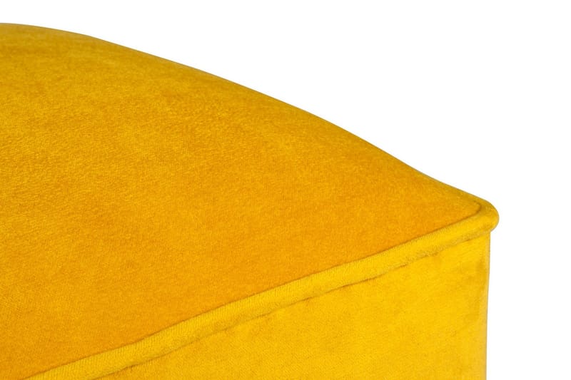 Mostert Fotpall - Gul - Möbler - Fåtölj & stolar - Pall & puff - Fotpallar