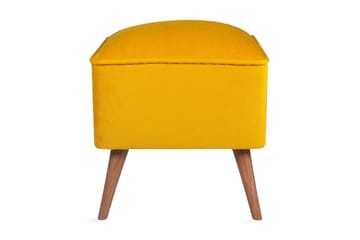 Mostert Fotpall - Gul - Möbler - Fåtölj & stolar - Pall & puff - Fotpallar