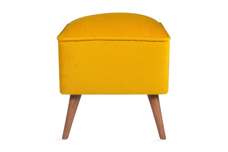 Mostert Fotpall - Gul - Möbler - Fåtölj & stolar - Pall & puff - Fotpallar