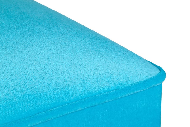 Mostert Fotpall - Turkos - Möbler - Fåtölj & stolar - Pall & puff - Fotpallar