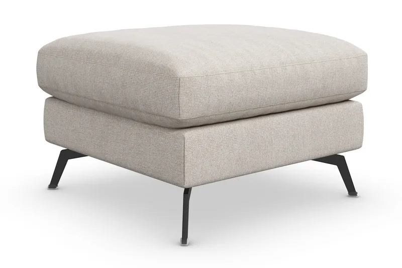 Ocean Lyx Fotpall - Beige - Möbler - Fåtölj & stolar - Pall & puff - Fotpallar