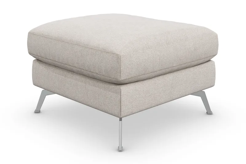 Ocean Lyx Fotpall - Beige - Möbler - Fåtölj & stolar - Pall & puff - Fotpallar