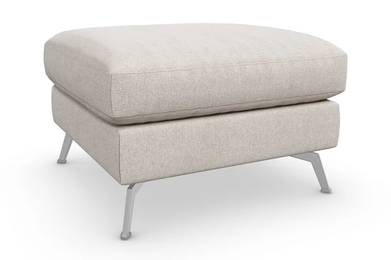 Ocean Lyx Fotpall - Beige - Möbler - Fåtölj & stolar - Pall & puff - Fotpallar