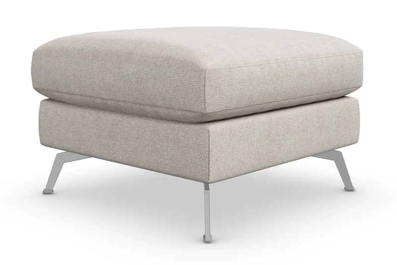 Ocean Lyx Fotpall - Beige - Möbler - Fåtölj & stolar - Pall & puff - Fotpallar