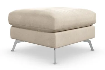 Ocean Lyx Fotpall - Beige/Sammet - Möbler - Fåtölj & stolar - Pall & puff - Fotpallar