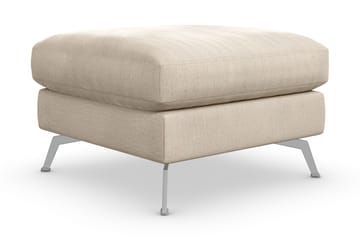 Ocean Lyx Fotpall - Beige/Sammet - Möbler - Fåtölj & stolar - Pall & puff - Fotpallar