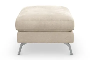 Ocean Lyx Fotpall - Beige/Sammet - Möbler - Fåtölj & stolar - Pall & puff - Fotpallar