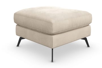 Ocean Lyx Fotpall - Beige/Sammet - Möbler - Fåtölj & stolar - Pall & puff - Fotpallar