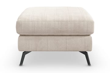 Ocean Lyx Fotpall - Beige/Svart - Möbler - Fåtölj & stolar - Pall & puff - Fotpallar