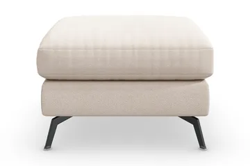 Ocean Lyx Fotpall - Beige/Svart - Möbler - Fåtölj & stolar - Pall & puff - Fotpallar