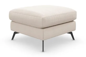 Ocean Lyx Fotpall - Beige/Svart - Möbler - Fåtölj & stolar - Pall & puff - Fotpallar