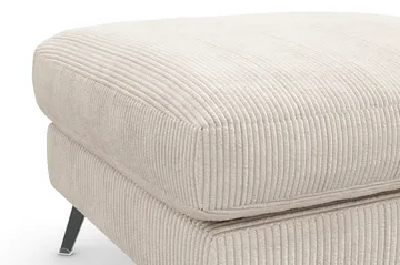 Ocean Lyx Fotpall - Beige/Svart - Möbler - Fåtölj & stolar - Pall & puff - Fotpallar