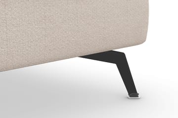 Ocean Lyx Fotpall - Beige/Svart - Möbler - Fåtölj & stolar - Pall & puff - Fotpallar